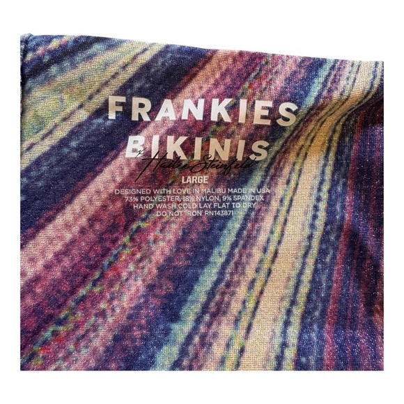 Frankies Bikinis Dawson Cheeky Bikini Bottom NWT - Picture 3 of 8